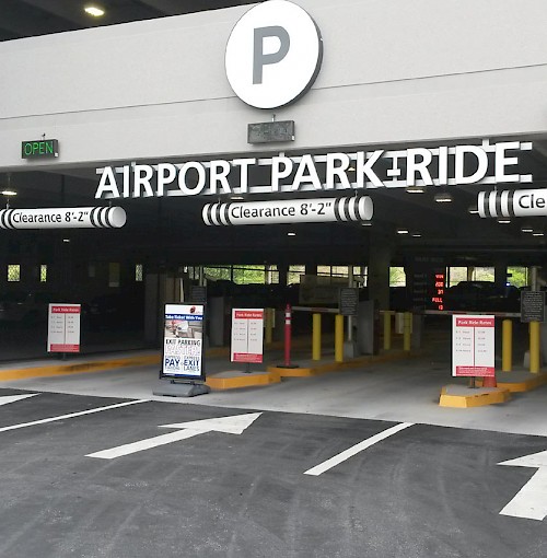 HUB Parking periféricos de estacionamiento Aeropuerto Internacional Hartsfield-Jackson de Atlanta