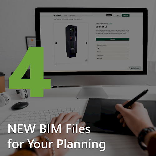 4 new BIM files for Jupiter devices